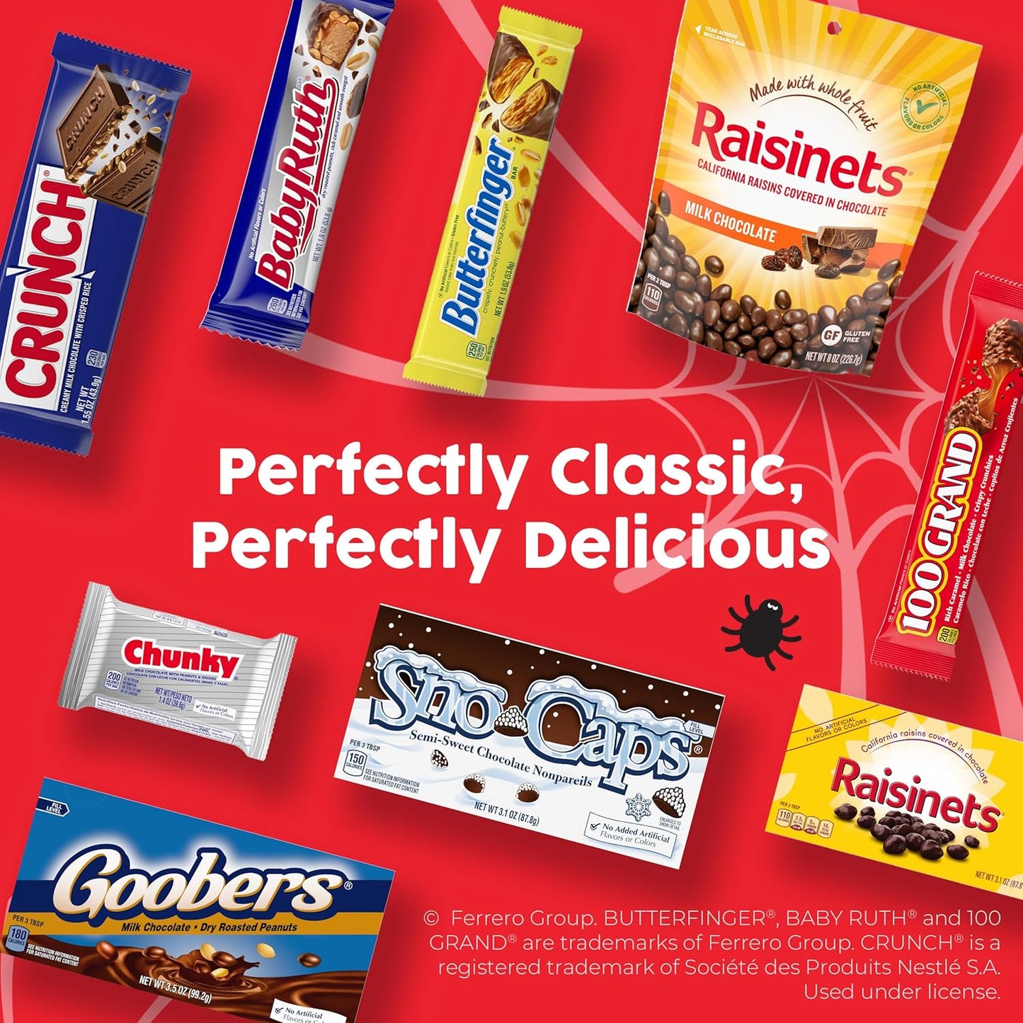 Butterfinger, CRUNCH and Baby Ruth Minis Individually Wrapped Variety – Lunch Box Treats and Backpack Snacks for School Age Kids