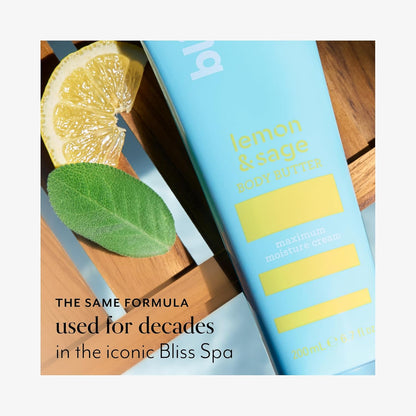 Bliss_Lemon_and_Sage_Body_Butter_-_Maximum_Moisture_Cream_-_6.7_Fl_Oz_Lotion_for_Dry_Skin_-_Long-Lasting_Moisturizer_for_Women_&_Men_-_Vegan_and_Cruelty-Free_Skincare_Comfort_Hydrating_Skin_Repair_Moisturizing_Hydrate