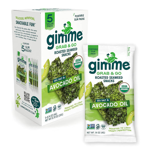 Gimme_Seaweed_Grab_&_Go_Organic_Premium_Roasted_Snacks,_Sea_Salt_Avocado_Oil,_5_Count_Trayless,_Keto,_Vegan,_Gluten-Free,_Source_of_Omega3s,_Healthy_On-The-Go_Snack_for_Kids_Adults