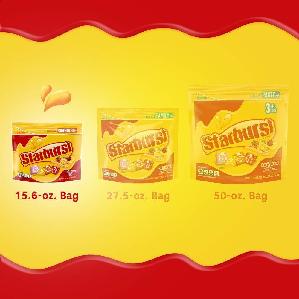 STARBURST_Original_Fruit_Chews_Chewy_Summer_Candy_Sharing_Size_Bag,_15.6oz