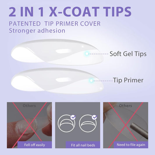 Extra_Short_Almond_Nail_Tips_-_BTArtbox_Gel_Nail_Tips_Natural_X-COAT_Tips_with_Tip_Primer_Cover,_Pre-shaped_Full_Matte_Oval_Gel_Press_On_Nails_Clear_Soft_Fake_Nails_for_Acrylic_Nail_Extensions_Sizes