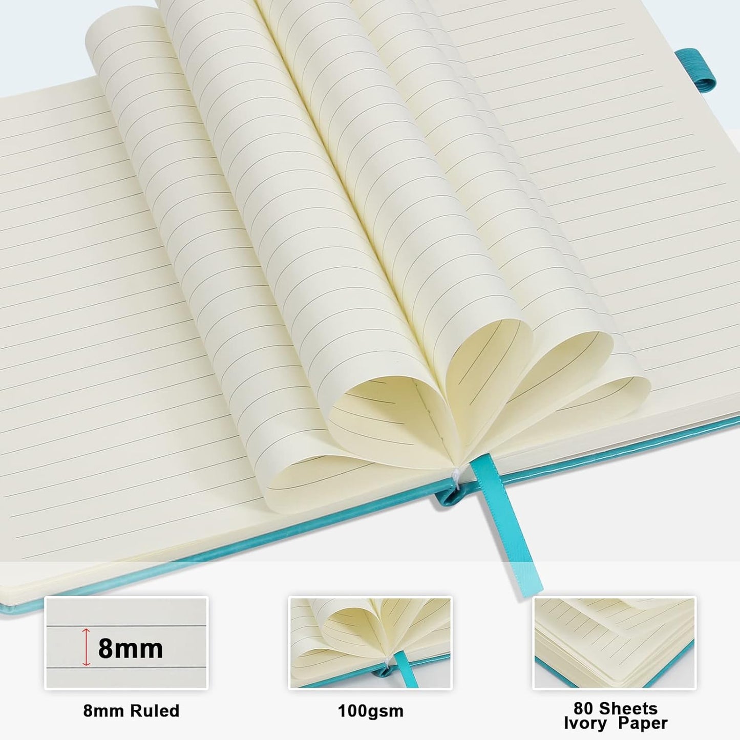 A5_Journal_Notebook,_Leather_Ruled_Notebooks_160_Pages_Diary_100gsm_Thick_Paper_Writing_Hardcover_Notebook_with_Pocket_for_Work_Men_Woman_8.4_x_5.7_in