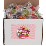 SECRET CANDY SHOP Eda's Sugar Free Hard Candy Zero Sugar Candies Bulk in Box (Individually Wrapped) (Assorted Fruit, 8oz)