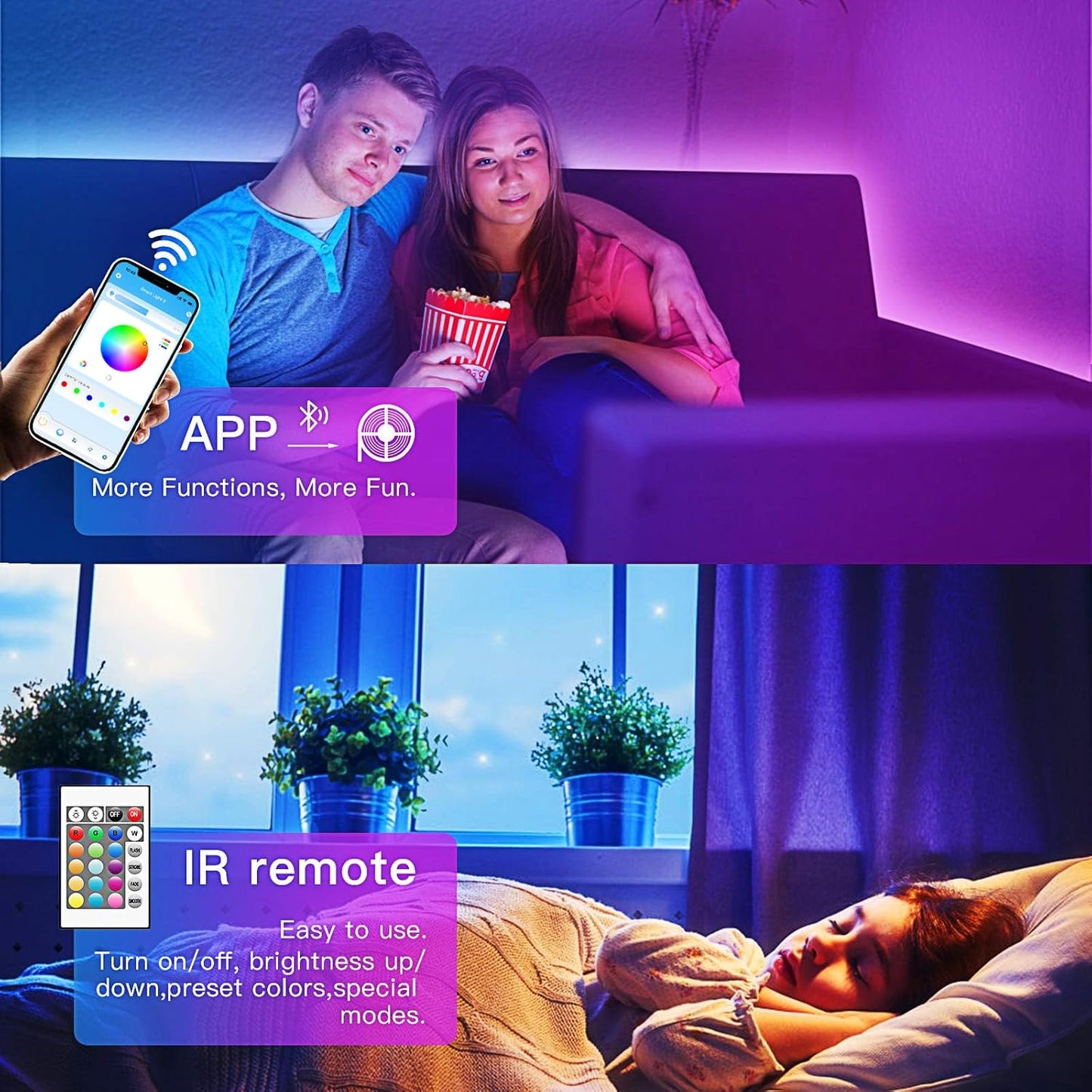 Bluetooth_LED_Strip_Lights,_Music_Sync_5050_LED_Light_Strip_RGB_Color_Changing_LED_Lights_Strip_with_Phone_Remote,_LED_Lights_for_Bedroom_Kitchen_TV_Party_TIKTOK_DIY_(APP+Remote_+Mic)