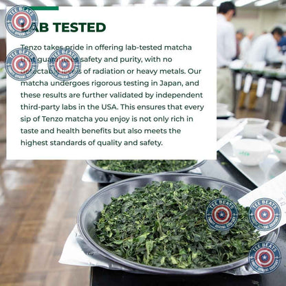 Tenzo Matcha Green Tea Powder – Clean-Label Organic Ceremonial Blend for the Intentional Kitchen Counter