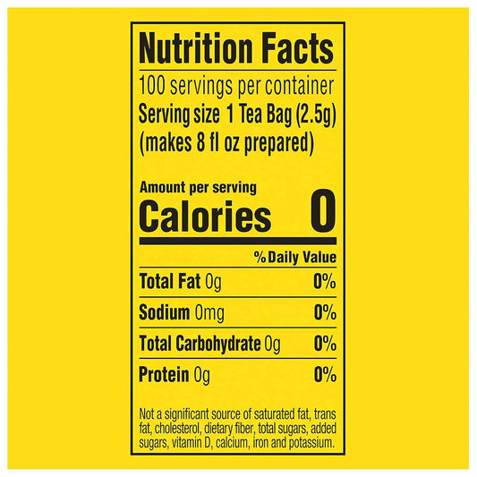Lipton Black Tea Bags – Daily Calm for Mindful Mornings, Caffeine for a Grounded Wake-Up Ritual