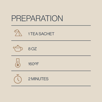 caffeinated green tea providing clean, steady energy