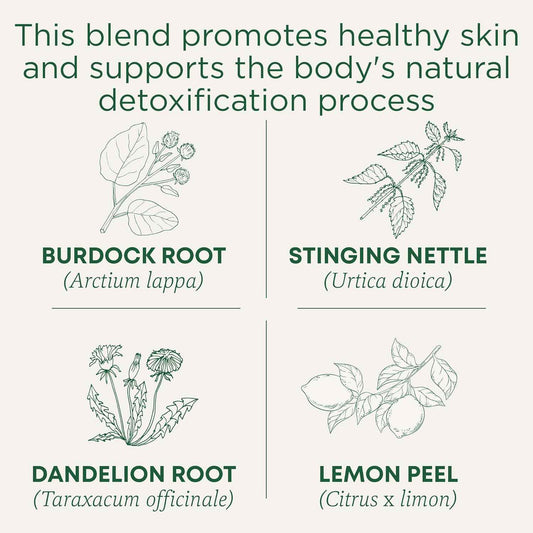 Traditional Medicinals Organic Everyday Detox Lemon Tea – Clean Pantry Staple for a Less-Is-More Kitchen, 16 Bags
