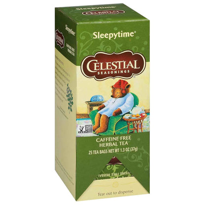 Celestial Seasonings Caffeine Free Chamomile Herbal Tea Cozy Birthday Gift for Mom and Women Friends