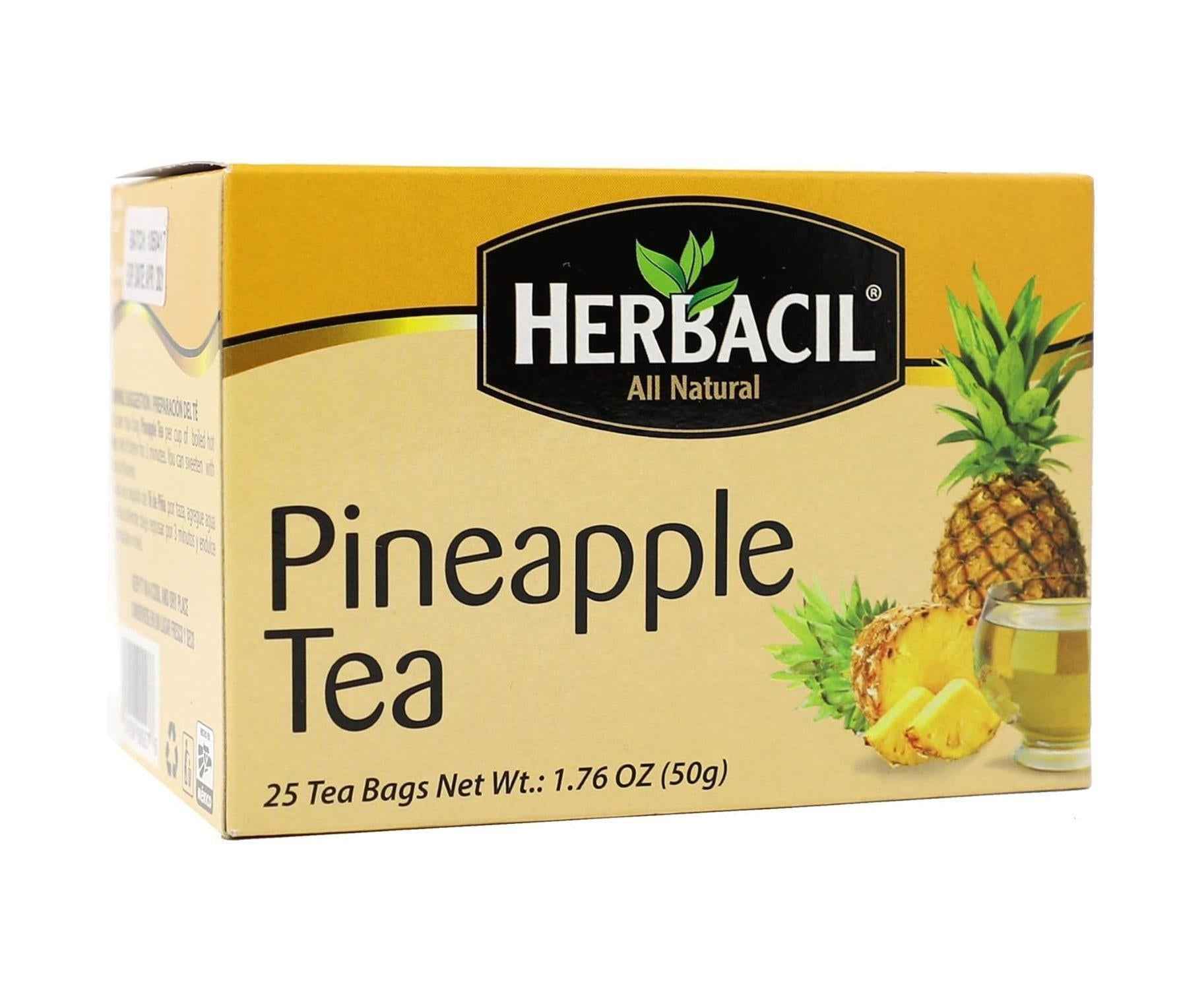 Herbacil Pineapple Tea – Travel-Friendly Iced Tea for Camping Trips, Picnics, and Patio Afternoons