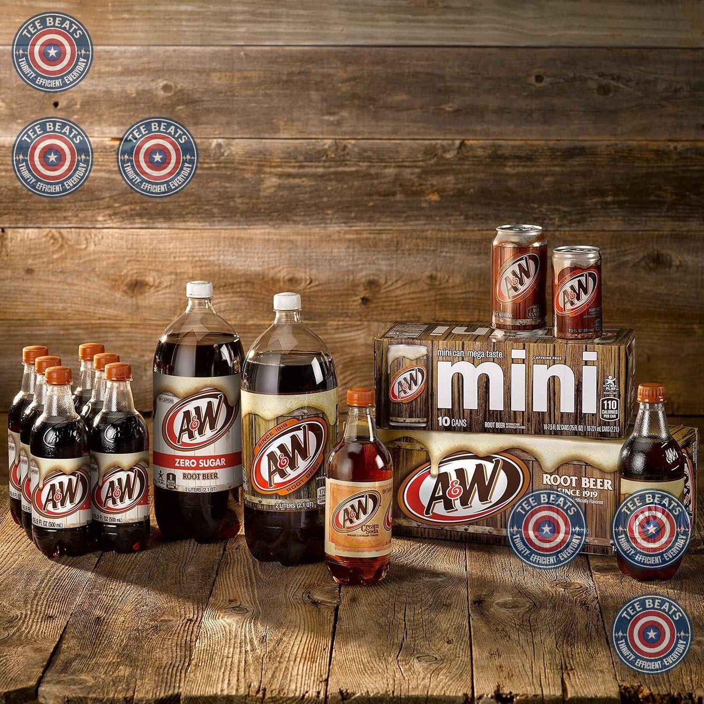 A&W Zero Sugar Root Beer Soda, 12 fl oz cans (12 pack) – Kid-Friendly Root Beer for Lunchboxes, Playdates, and Afternoon Snacks