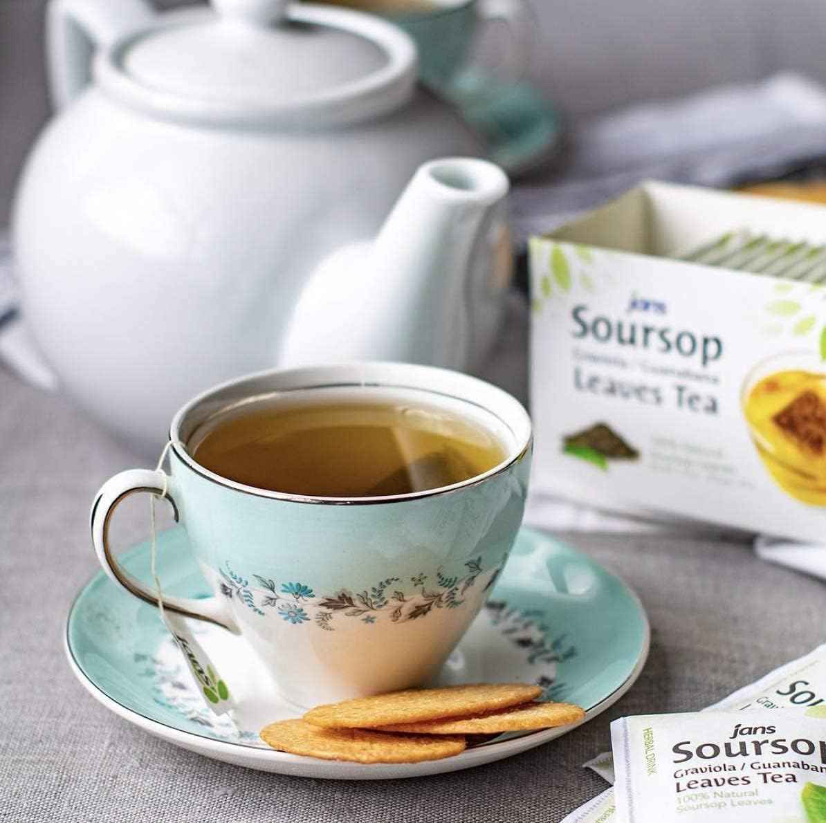 Jans Soursop Leaf Tea Bags – Thoughtful Wellness Gift for Mom on Birthday and Mother's Day