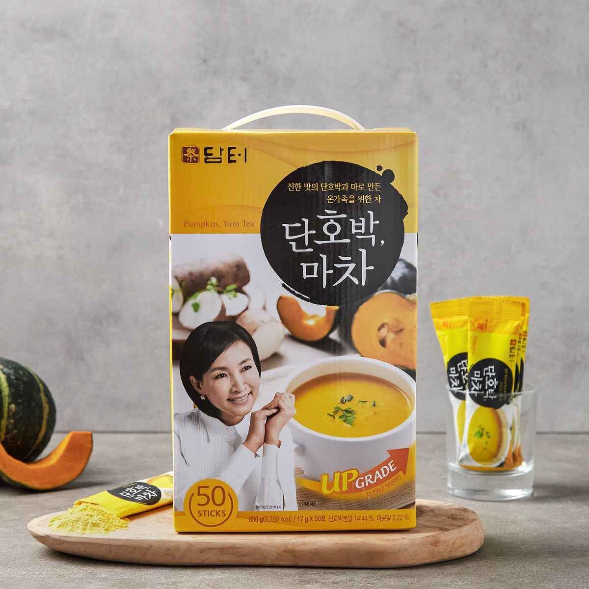 Damtuh Misugaru Pumpkin Yam Stick Pack – Unique Housewarming Gift for Korean Food Lovers