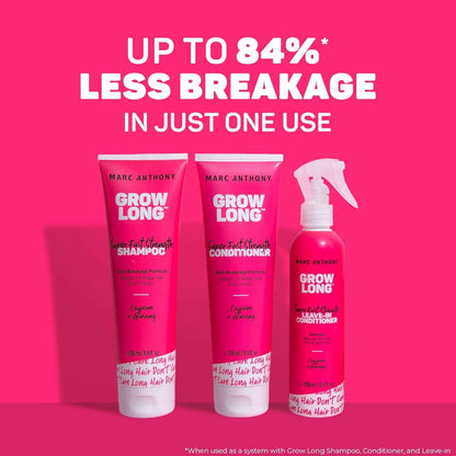 Marc Anthony Grow Long Biotin Leave-In Spray – One-Step Hair Care for Clutter-Free Vanity, 2-in-1 Detangler & Conditioner
