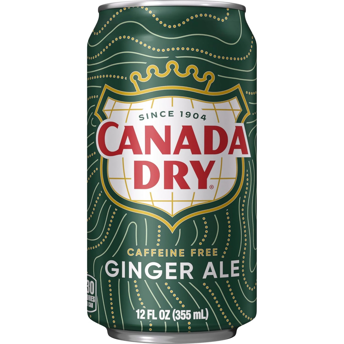 Canada Dry Ginger Ale Soda – Campfire and Trail Refreshment, Caffeine-Free 12 fl oz Cans 24 Pack