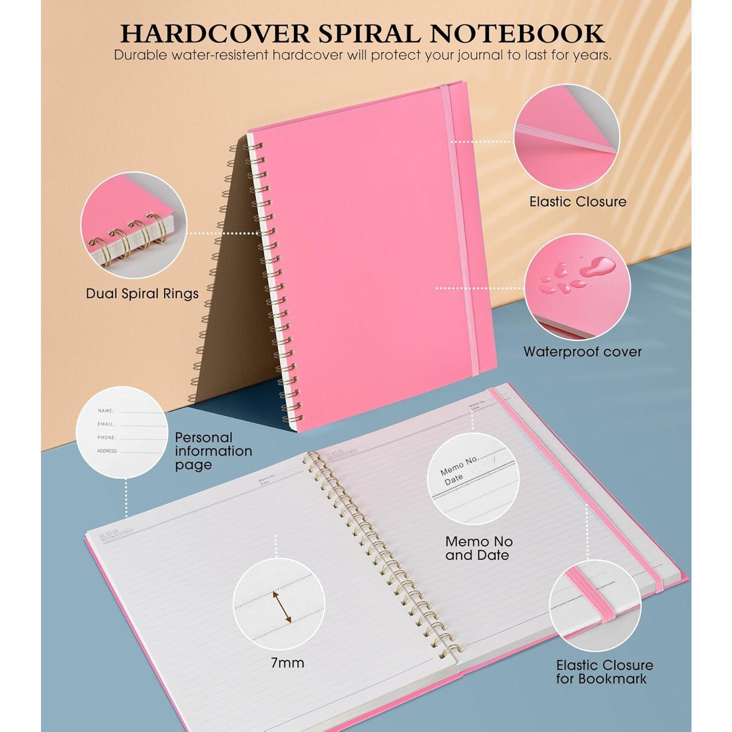 Spiral_Notebook_Journal_8.5”_x_11”,_Notebooks_for_Women_Men,_College_Ruled_Lined_Journal,_100_GSM_Paper,_Plastic_Hardcover_Spiral_Bound_Journals_for_Work_School_Note_Taking_Business