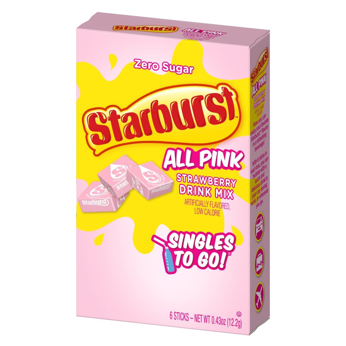 SINGLES_TO_GO!_Starburst_Variety_pack_5_box,_5_flavor_(Raspberry,_Cherry,_Fruit_Punch,_Strawberry_and_Lemon)