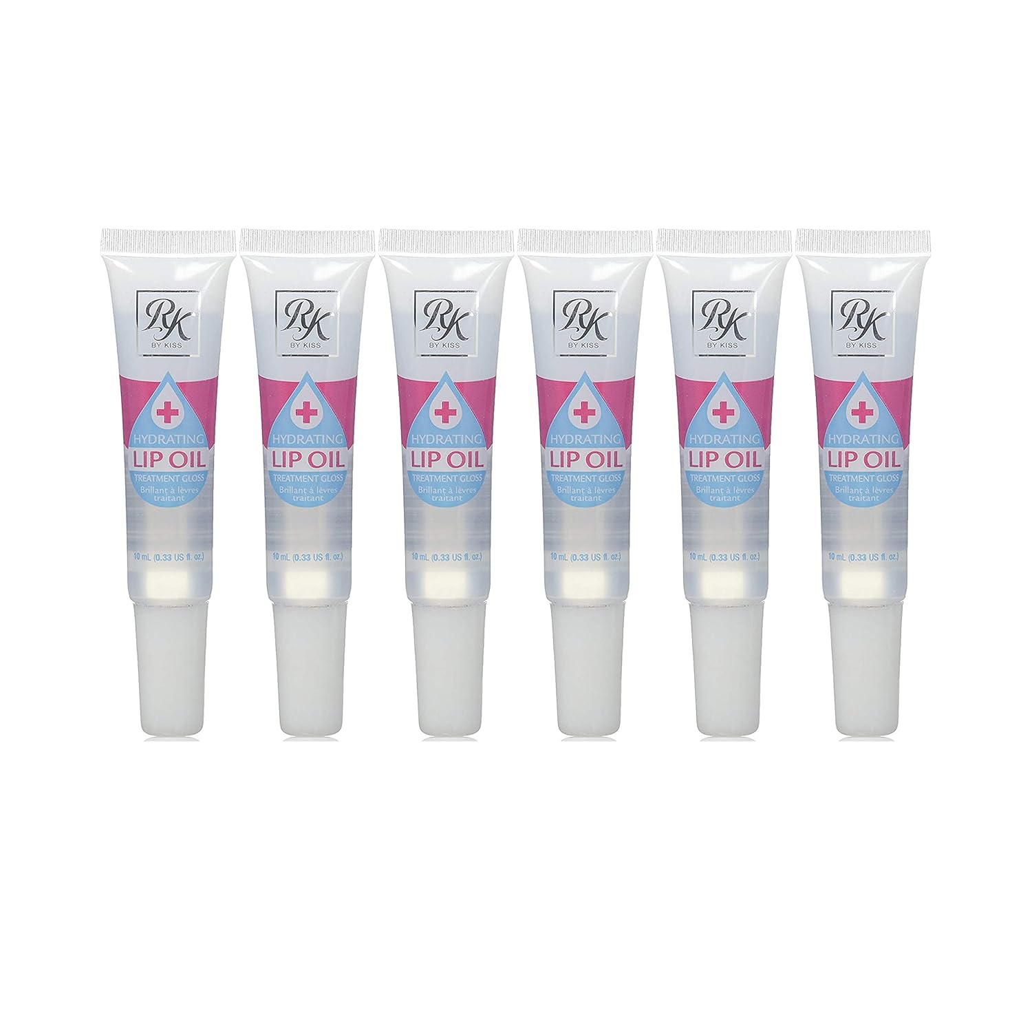 Ruby_Kisses_Hydrating_Lip_Oil_Clear_RLO01_6_Pack_-_Skincare_for_Comfort_and_Hydration