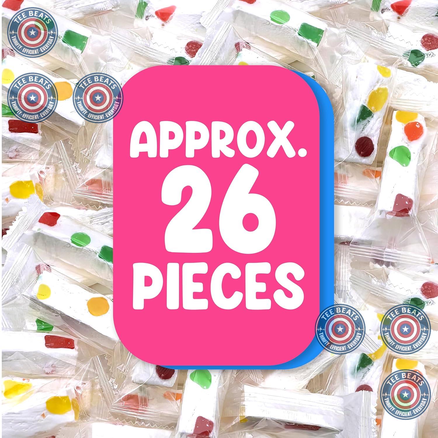 Jujube_Nougat_10oz_Approx_26_Pieces_-_Sweet_Candy_Individually_Wrapped_Fruit_Chews_Chewy_With_Jelly_Fruits_Beans_Dish_Essential_-Nougat_Fruities_Perfect_for_Sharing_Adults_&_Kids