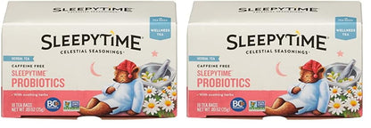 Celestial Seasonings Sleepytime Immune Herbal Tea – Simple, Stringless Tea Bags for Less Waste Living