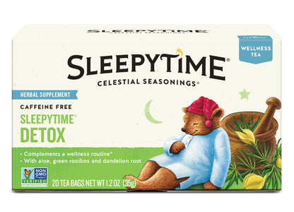 Celestial Seasonings Sleepytime Immune Herbal Tea – Simple, Stringless Tea Bags for Less Waste Living