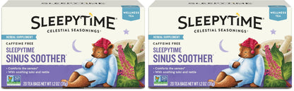 Celestial Seasonings Sleepytime Immune Herbal Tea – Simple, Stringless Tea Bags for Less Waste Living