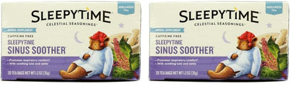 Celestial Seasonings Sleepytime Immune Herbal Tea – Simple, Stringless Tea Bags for Less Waste Living