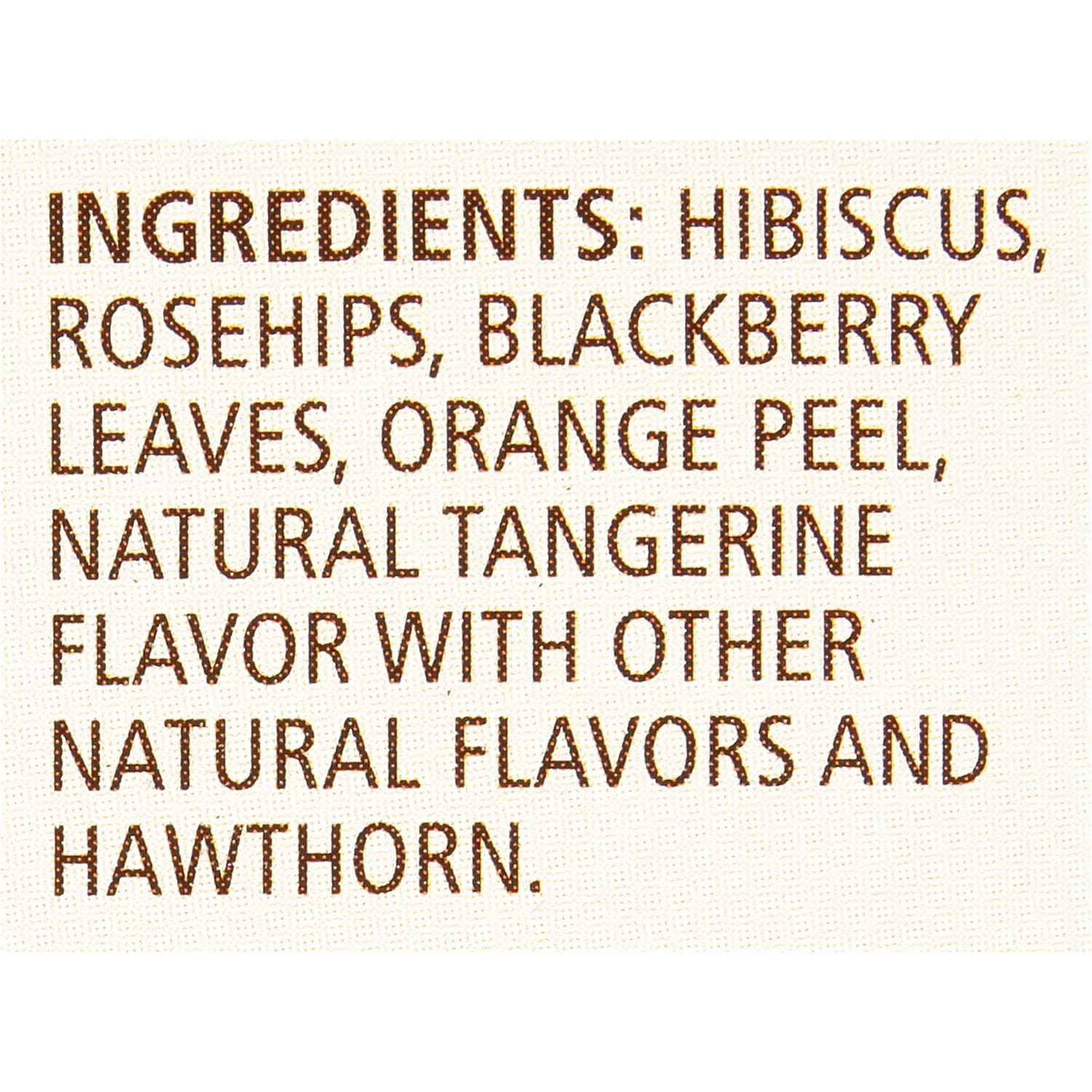 Celestial Seasonings Tangerine Orange Zinger Herbal Tea – Iced Herbal Brew for Patio Summer Entertaining, 20 Bags