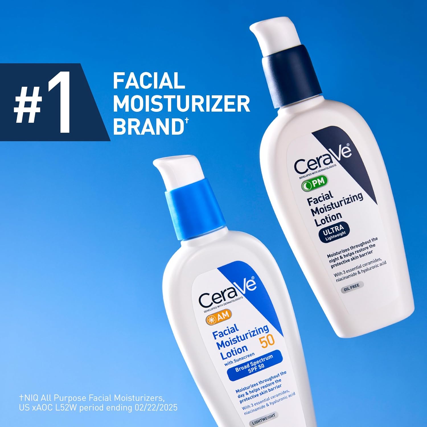 CeraVe PM Facial Moisturizer – Clean, Oil-Free Night Cream for Simple Skincare