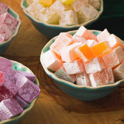Cerez Pazari Gourmet Turkish Delight Candy – High-End Hotel-Style Lokum, Elegant Presentation Box for Refined Entertaining
