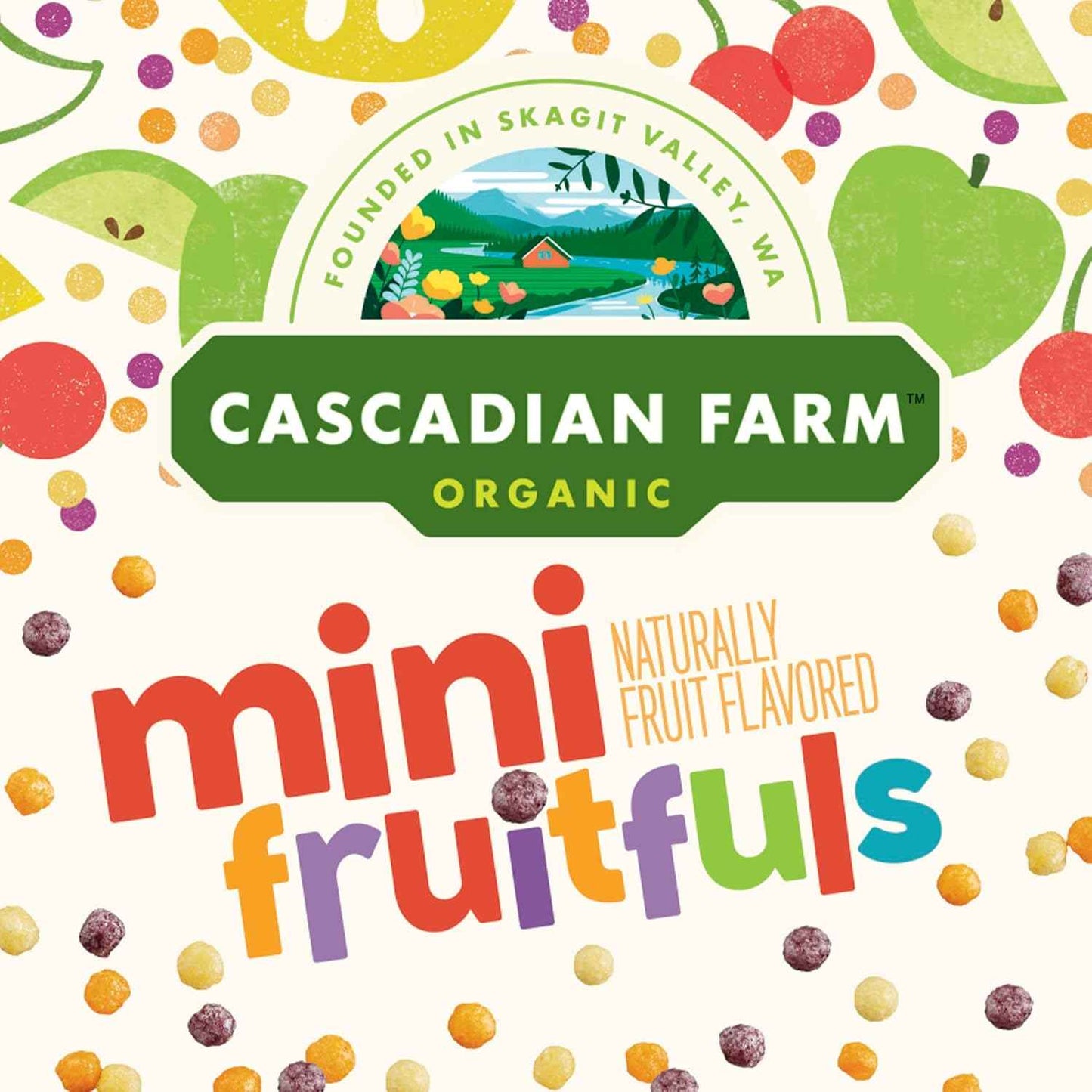 Cascadian Farm Organic Mini Fruitfuls Cereal – USDA Organic Whole Grain Cereal for Wellness Pantry