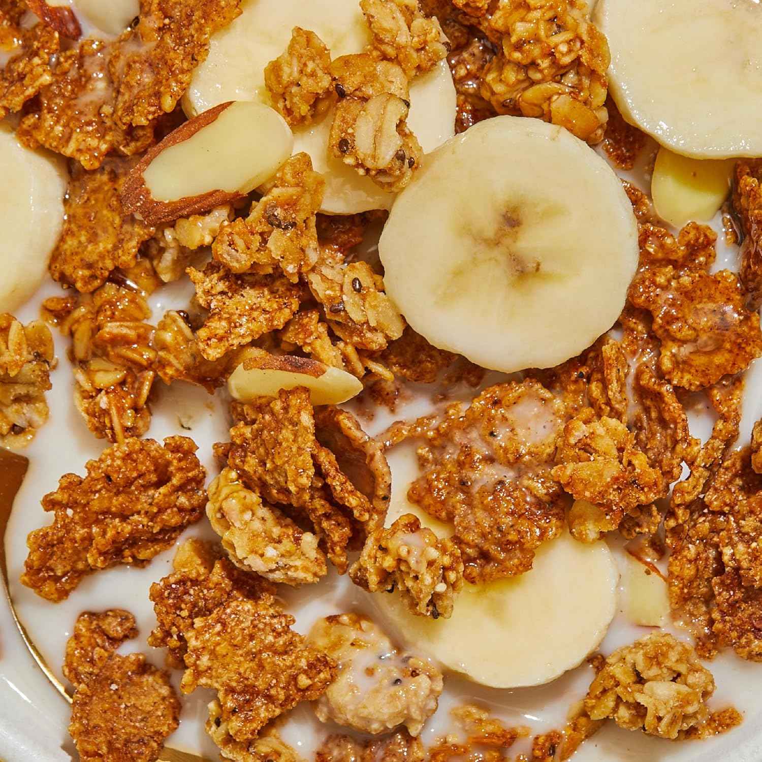 Purely Elizabeth Honey Peanut Butter Cereal – Nutritious Lunchbox Addition for Kids' School Mornings, Allergen-Friendly