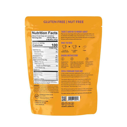 Lakanto Pumpkin Spice Muffin Mix - Monk Fruit Sweetened Baking for Blood Sugar Friendly Breakfasts