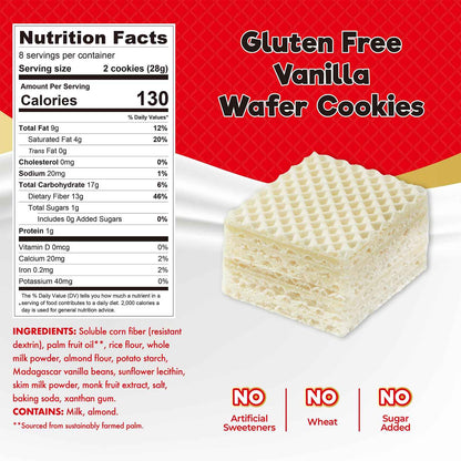 ChocZero Sugar Free Wafer Cookies – Prebiotic Fiber Treat for Gut-Health Snack Rituals