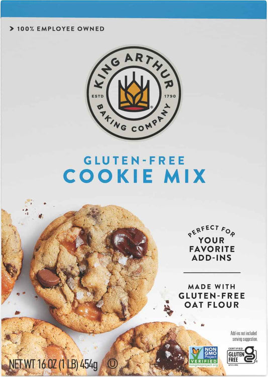 King Arthur Gluten-Free Cookie Mix – Mindful Baking for Wellness-Focused Home Bakers, Clean-Ingredient Brown Sugar Cookies