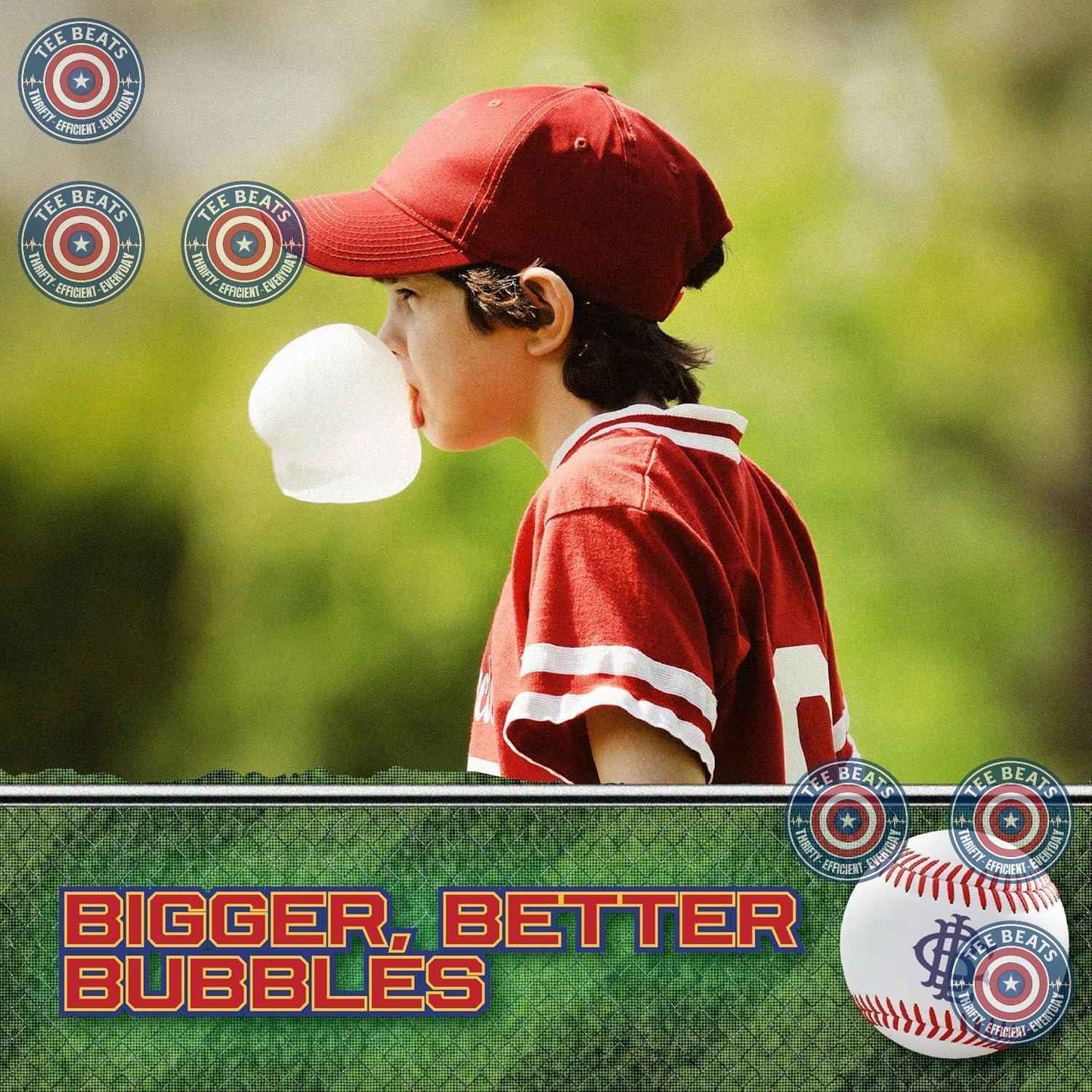 Big League Chew Cotton Candy Bubble Gum 3-Pack - Kids Baseball Team Snack, Allergen-Free Softball Treat for Children