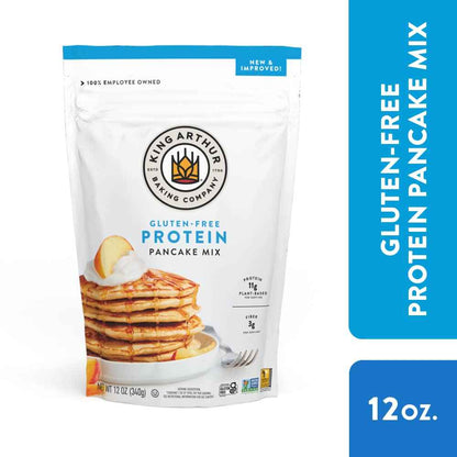 King Arthur Gluten Free Protein Pancake Mix – High-Protein Plant-Based Breakfast for Mindful Mornings