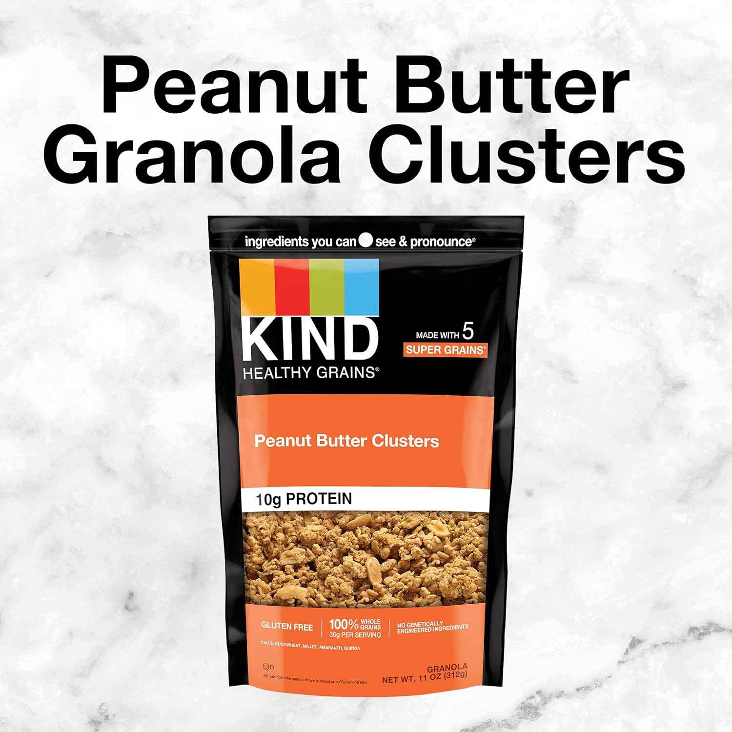 KIND Healthy Grains Peanut Butter Granola – Mindful Pantry Snack for Wellness Routines