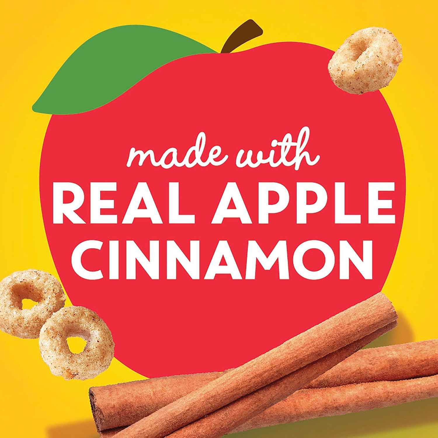 Apple Cinnamon Cheerios, Thoughtful Gluten Free Heart Healthy Gift Basket Staple, Family Size Breakfast Box