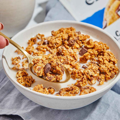 Purely Elizabeth Cookie Granola Chocolate Chip – Essential Pantry Staple for the Uncluttered Kitchen, Simple Ingredient Cookie Granola 3 Pack