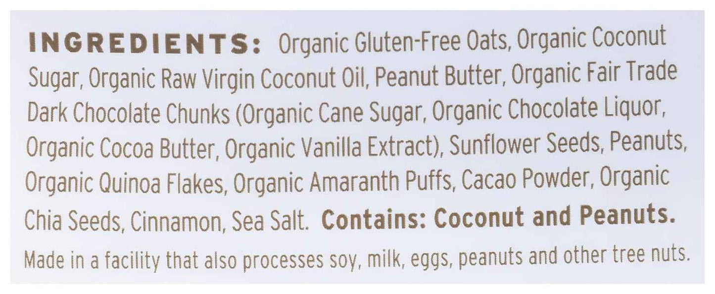 Purely Elizabeth Chocolate Peanut Butter Ancient Grain Granola – School Lunchbox Treat for Picky Eaters