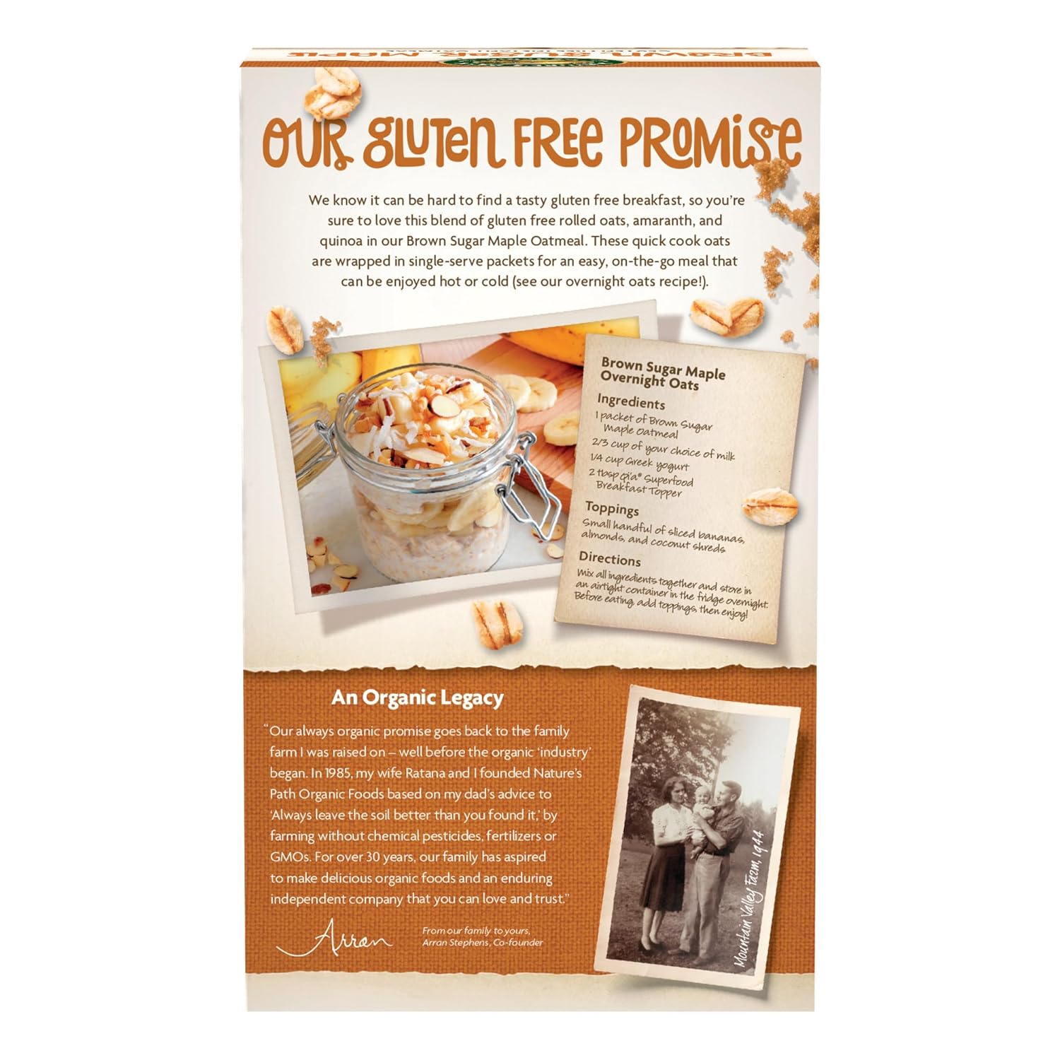 certified gluten-free whole grain oats