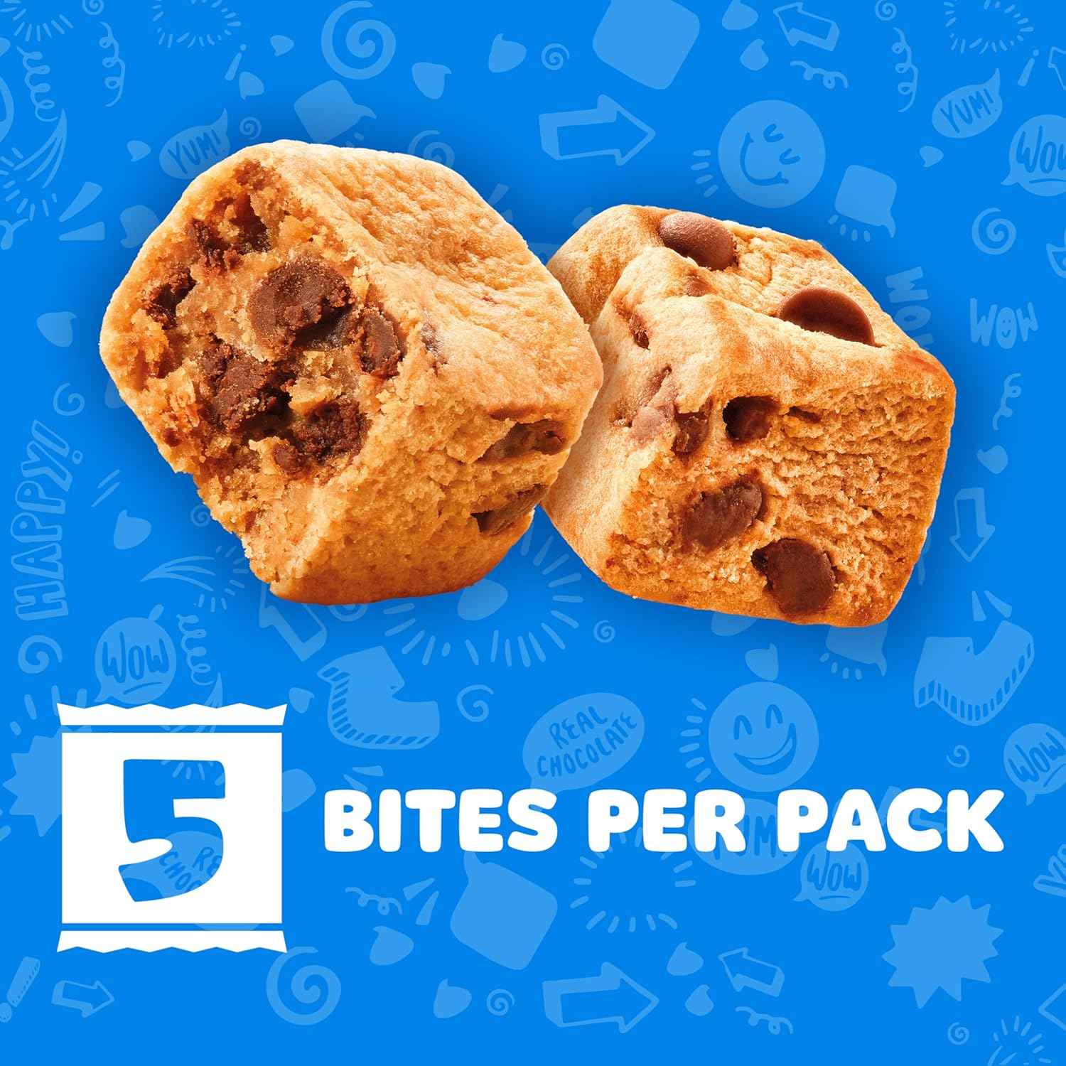 CHIPS AHOY! Soft Blondie Bites Individually Wrapped Treats for Kids Lunchbox