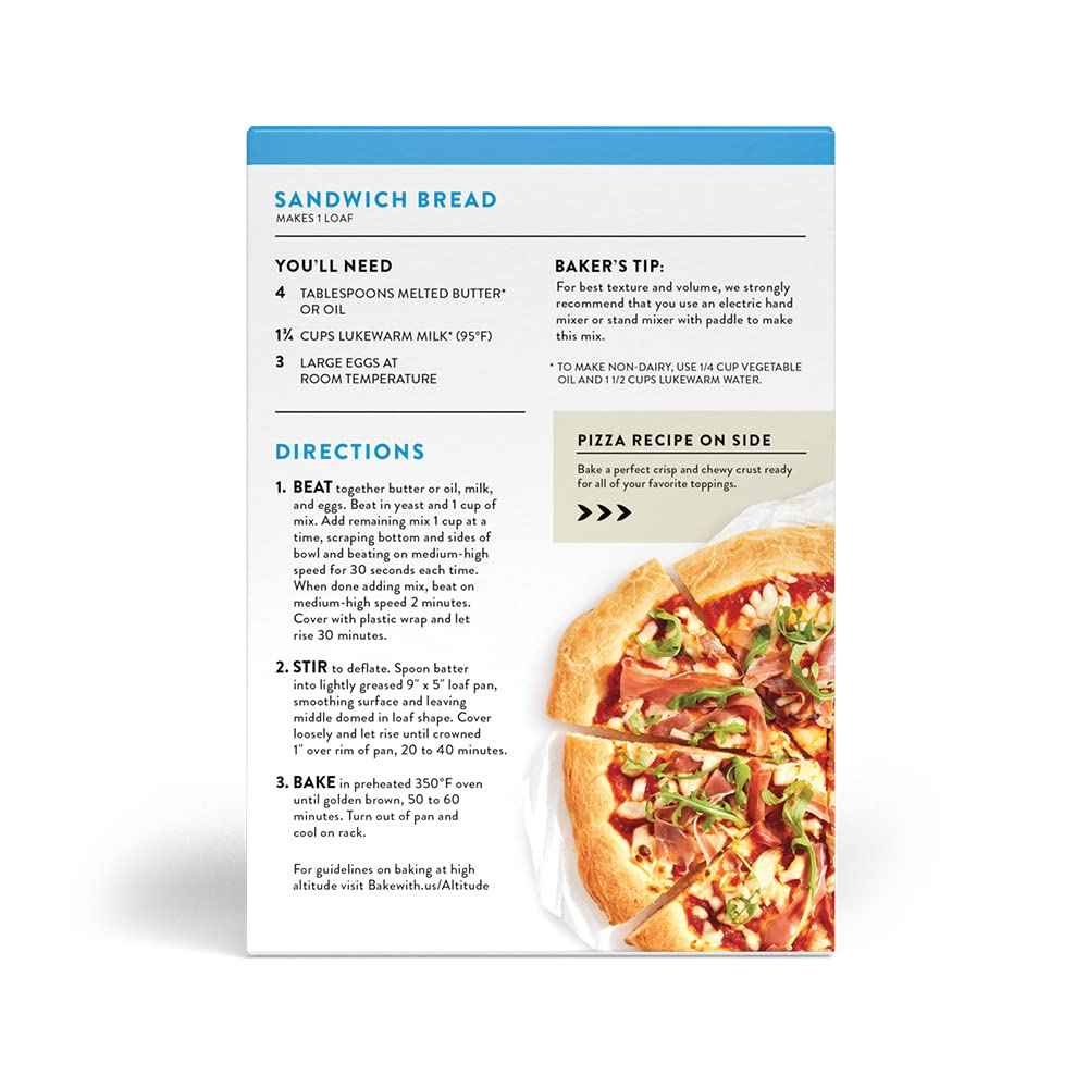 King Arthur Gluten-Free Bread and Pizza Mix – Nourishing Pantry Staple for Celiac Wellness Routines