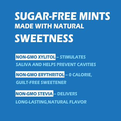 DC24 DAILY CARE Sugar Free Mints – Clean Ingredient Choice for Allergen-Sensitive Households