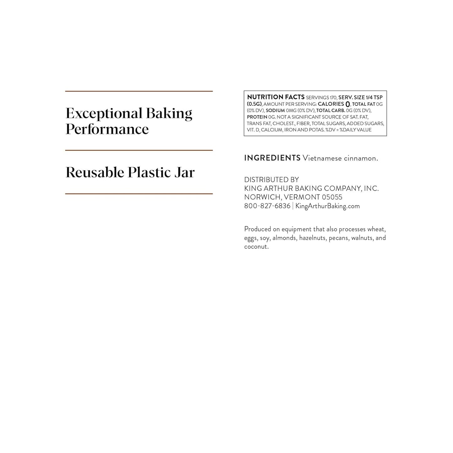certified nut-free for allergy-safe baking and cooking