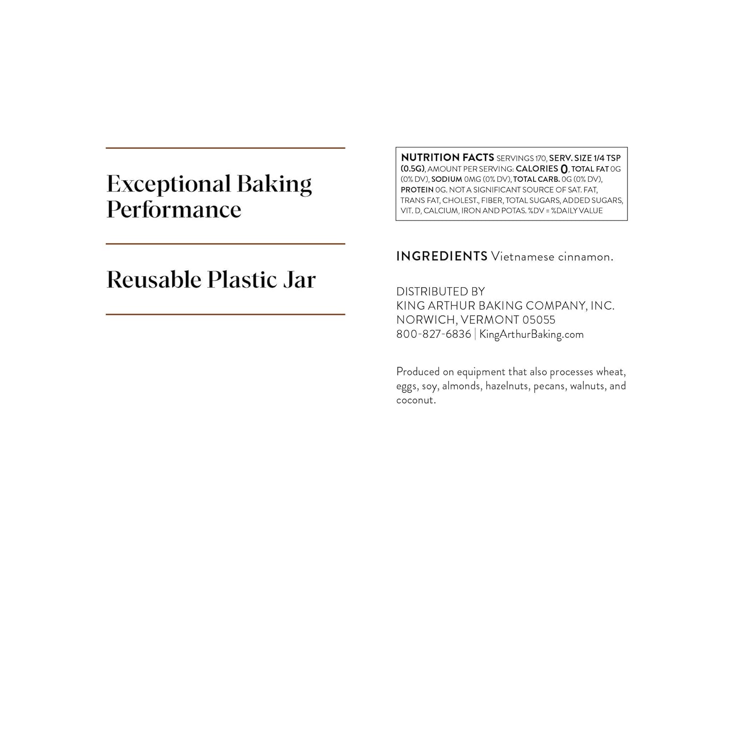 certified nut-free for allergy-safe baking and cooking
