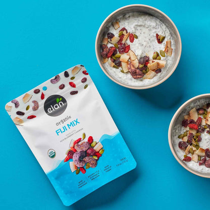 Elan Organic Fiji Mix – Portable Superfood Snack for Campsite and Road Trip Cooler