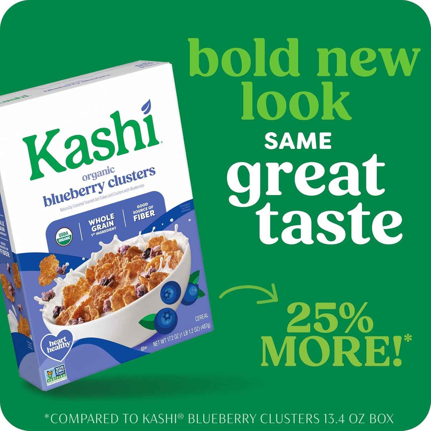 Kashi Blueberry Clusters Cereal – Quick Pre-Workout Fuel for Commuters and Morning Focus Routines