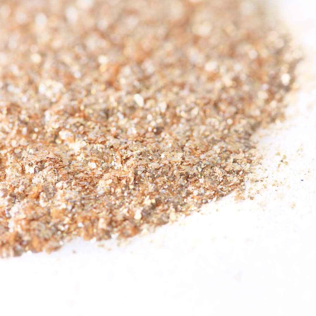 Sweets Indeed Edible Glitter – Premium Gold Dust for Wedding Cakes, Champagne Flutes and Dessert Tables